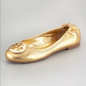 Tory Burch Shoes - Gold Metallic Revas 💛